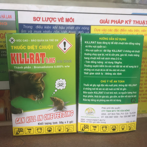 THUỐC DIỆT CHUỘT KILLRAT