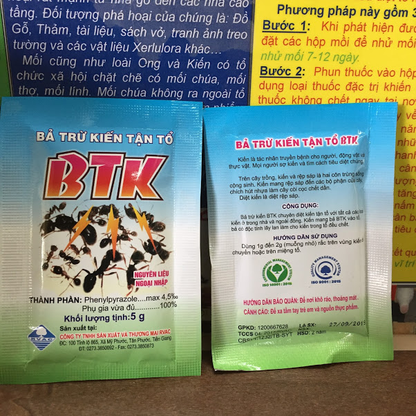 Thuốc diệt Kiến BTK