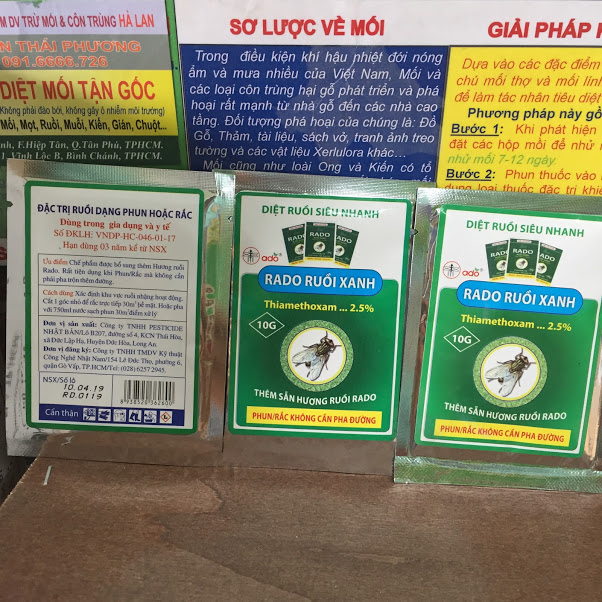 THUỐC DIỆT RUỒI RADO RUỒI XANH