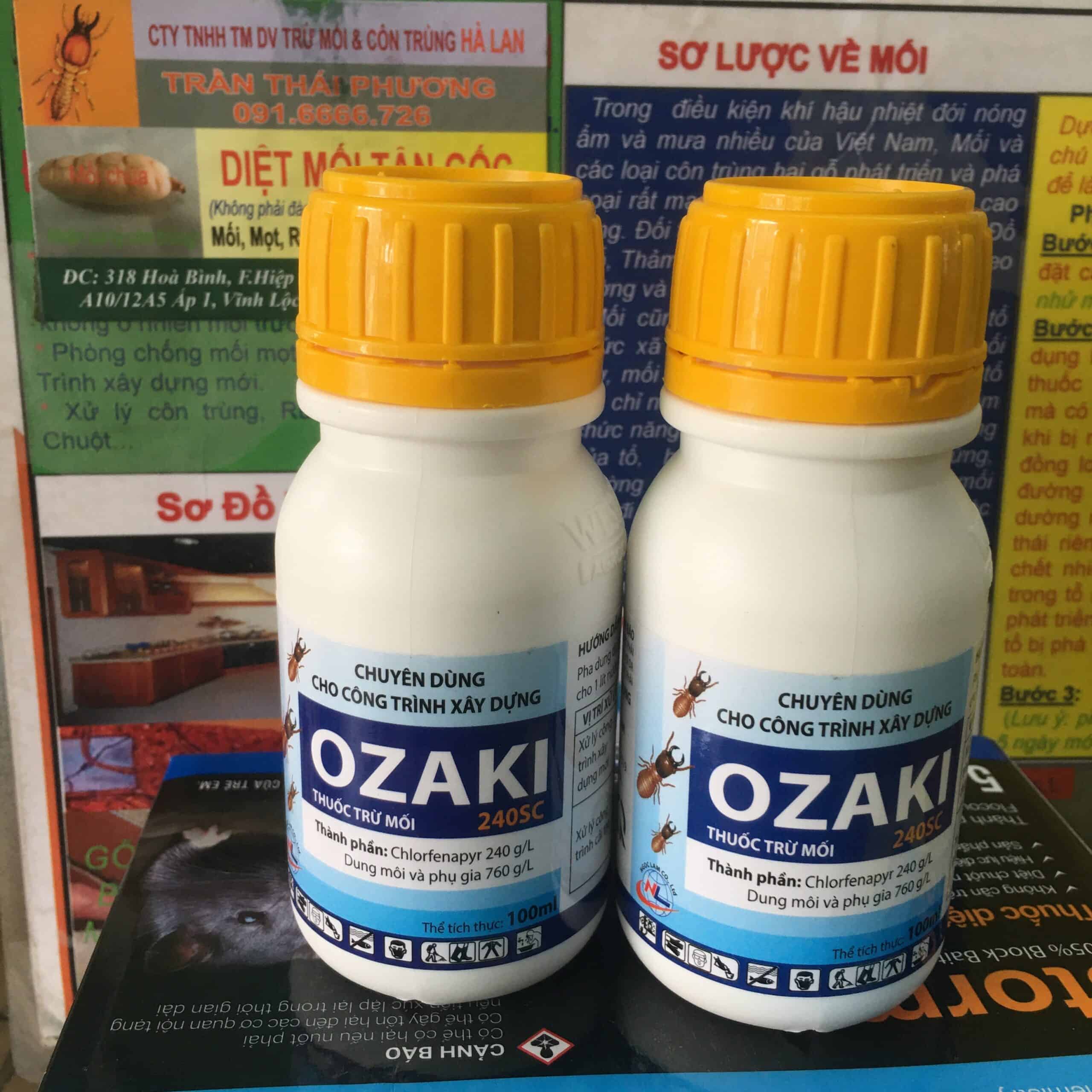 Thuốc Trừ Mối Ozaki 240SC (chai 100ml)