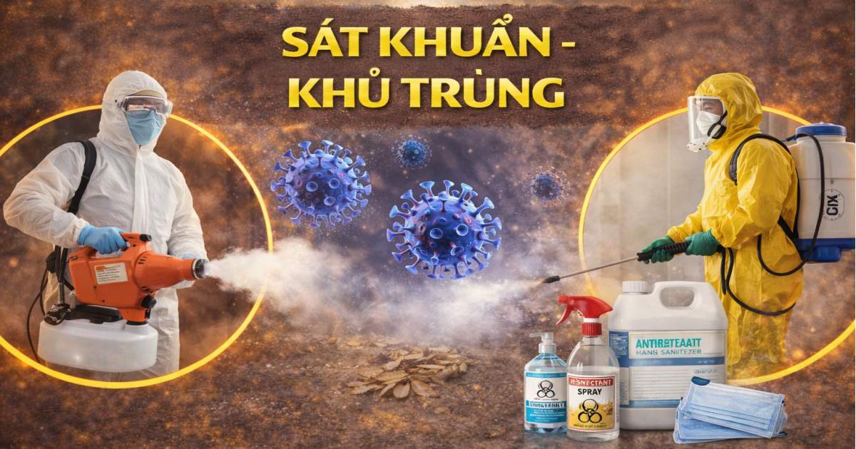 Sát Khuẩn - Khử Trùng