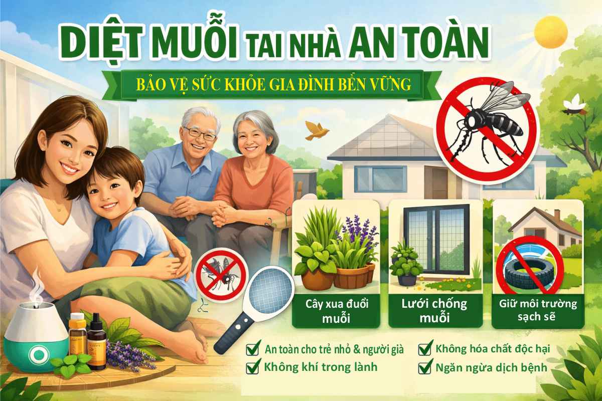 Diệt Muỗi Tại Nhà An Toàn